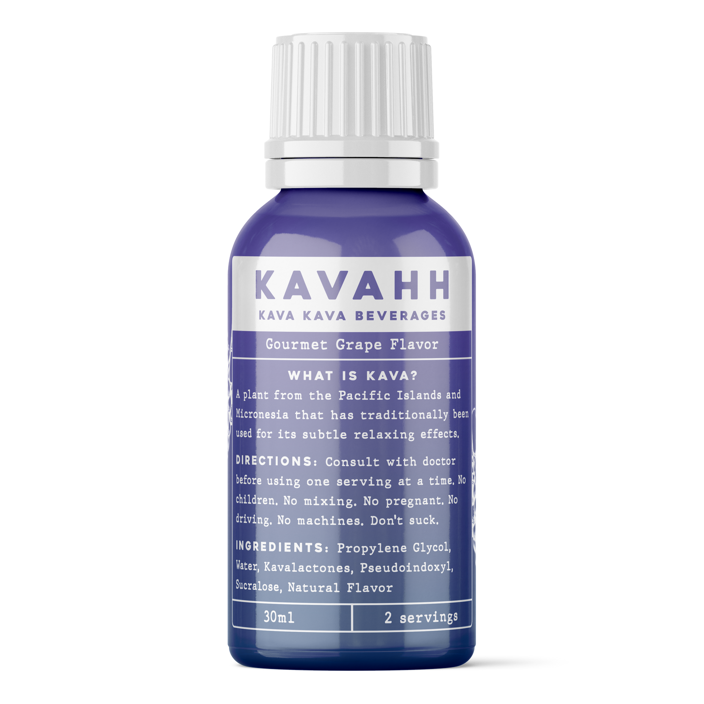 12x30ml Grape Kava/Pseudoindoxyl Shots