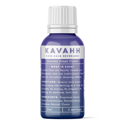 12x30ml Grape Kava/Pseudoindoxyl Shots