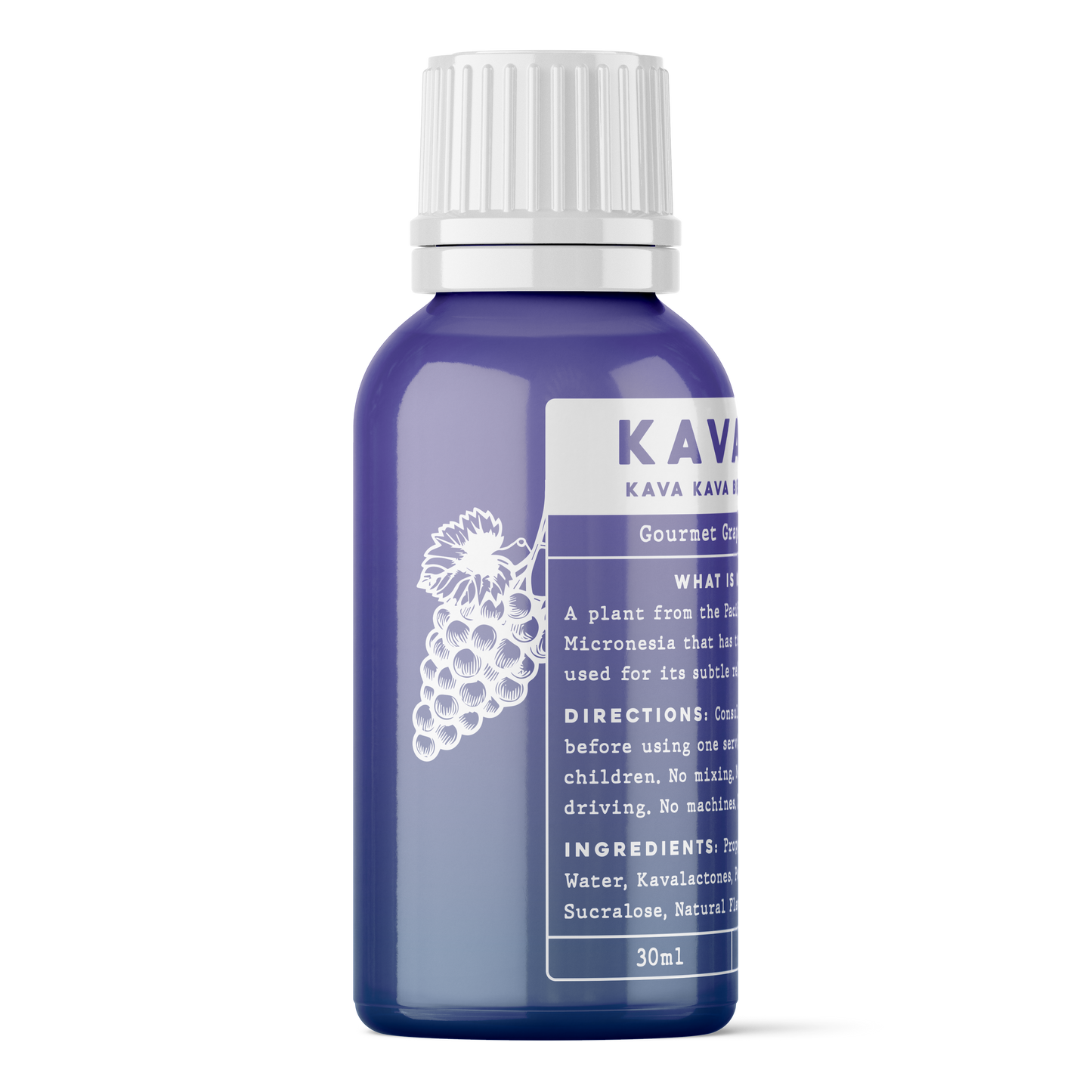 12x30ml Grape Kava/Pseudoindoxyl Shots