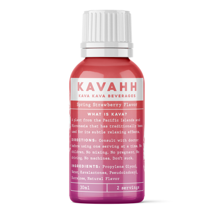 12x30ml Strawberry Kava/Pseudoindoxyl Shots