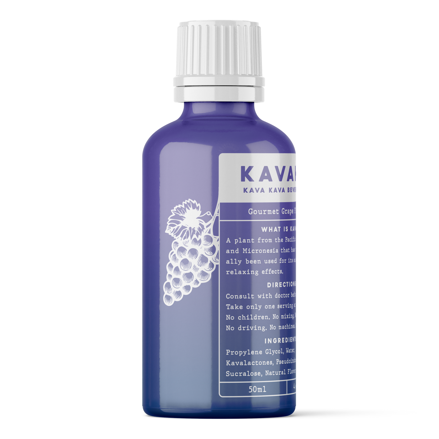 12x50ml Grape Kava/Pseudoindoxyl Shots