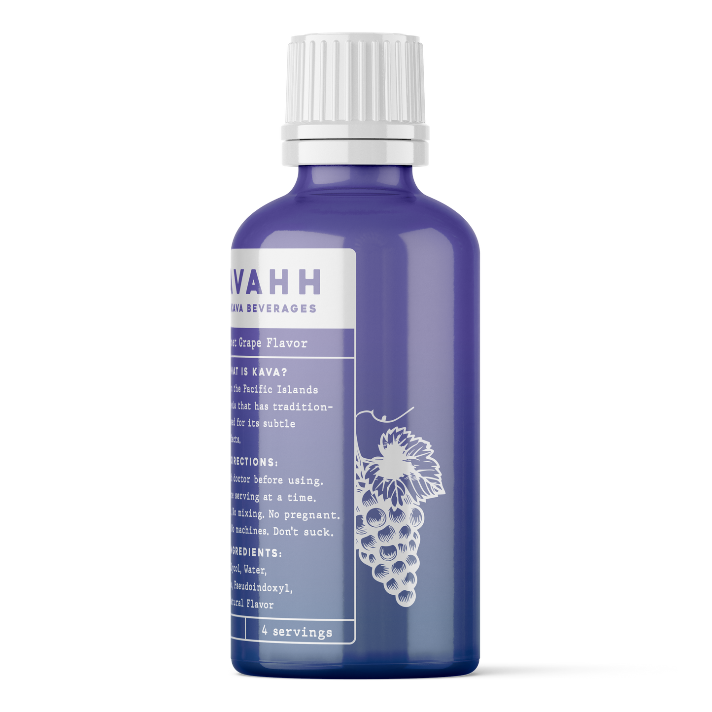 12x50ml Grape Kava/Pseudoindoxyl Shots